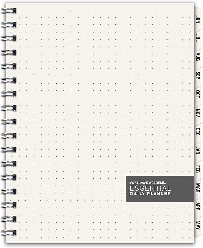 Global Printed Products Essential 8.5"x11" Monthly & Weekly 2024-2025 Planner - (8.5" x 11" - June 2024 Through July 2025)