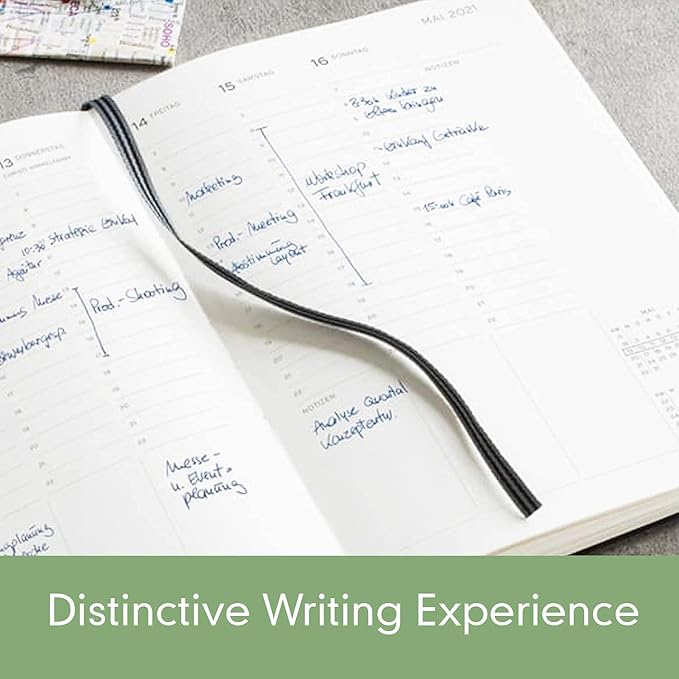 LEUCHTTURM1917 - Drehgriffel Writing Pen (Sage) - Ballpoint Pen with Royal Blue Ink Included