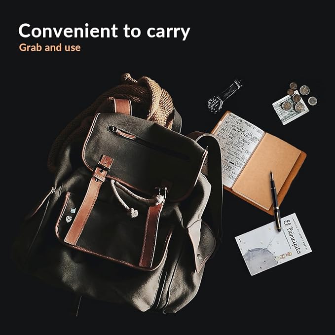 Leather Journal Notepad, Small Notebook 4.8x6.5 Inches, Mini Journal, Retro Premium Planner, Lined Diary Vintage Style, Ideal for Women and Men, Artists, Travelers, Red