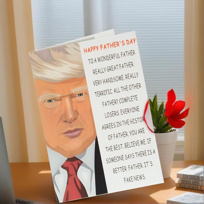 KYWYOYOU Mothers Day Card,Happy Trump Mother's Day Gifts for Him Her, Humor Mother's Day Cards Gifts, Mothers Day for Mom(2PSC).