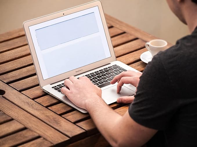 Compuchecks Check on Top Blank Check Paper - 250 Pack, Quick-Books & Laser Printer Compatible - Security Business Checks with Voucher - 8.5" x 11" Blue Diamond