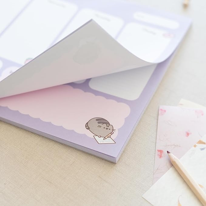 Pusheen Weekly Planner A4 | Pusheen Calendar | Family Calendar | 54 Tear Off Pages | Desk Calendar | Organiser Planner | Pusheen Gifts | To Do List | Pusheen Cat