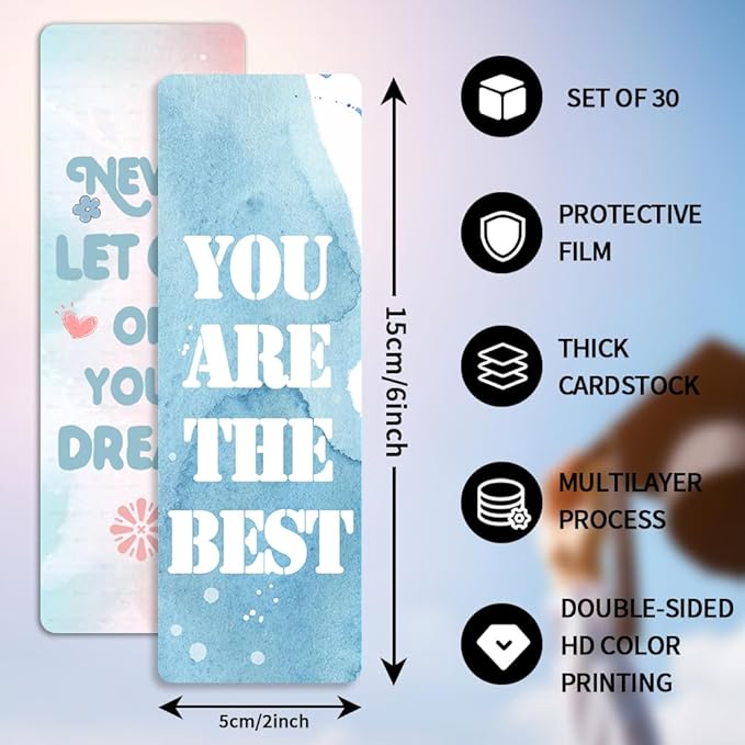 Bookmarks, 30 PCS Bookmark, Bookmarks for Women Men Kids, Book Markers for Reading, Bookmarks for Book Lovers, Cute Bookmarks, Book Marks, Book Markers, Bookmarks Bulk, Book Mark, Paper Bookmarks