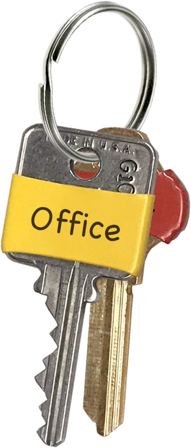 Lucky Line Colorful Key Bands - Key Identifiers (17208) Large 8pk