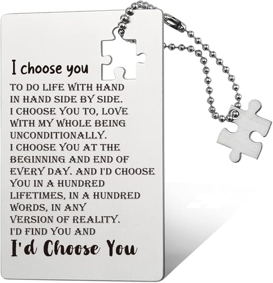 llxxeyopqdxz Wallet Insert Card, Engraved Wallet Inserts Card, Anniversary Valentine's Day Birthday Cards Gifts for Husband Boyfriend, Engraved Wallet Gift, Gifts for Wife Husband