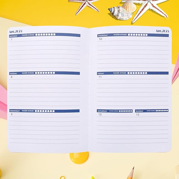 Cheneyboo Planner 2024-2025, Monthly Weekly Daily Planner 2024-2025, July 2024- December 2025,18 Month Planner,5.2"x7.5",Black