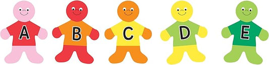 Hygloss 33709 Products Alphabet Kids Classroom Accents – Creative Teaching Resources – 7 Inches, 30 Pack, 7"