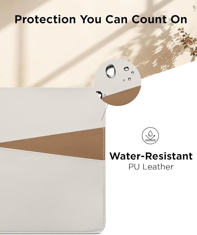 Lenovo 13/14-inch Laptop Sleeve (S200) - Ultra Thin Form-Fitting Case Compatible with MacBook Air, iPad & More – Lightweight Folder Sleeve with Accessories Pocket