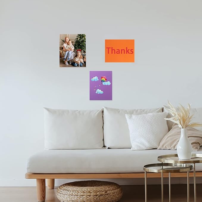 20 Sheets Colored Thick Paper Cardstock Blank for DIY Crafts Cards Making, Halloween, Thanksgiving (Dark Orange, 8.5 x 11 inches)