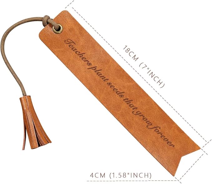 Personalized Name Monogram Bookmark Wedding Reader Leather Wedding Party Gift Engraved Wedding Reader (Custom Name Initial)