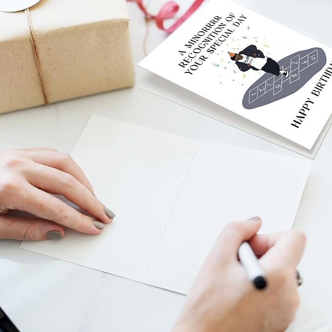 Funny Drake Birthday Card for Him Her, Hip Hop Birthday Card for Boyfriend Girlfriend, Rap Theme Birthday Card, A Minorrrr Recognition of Your Special Day