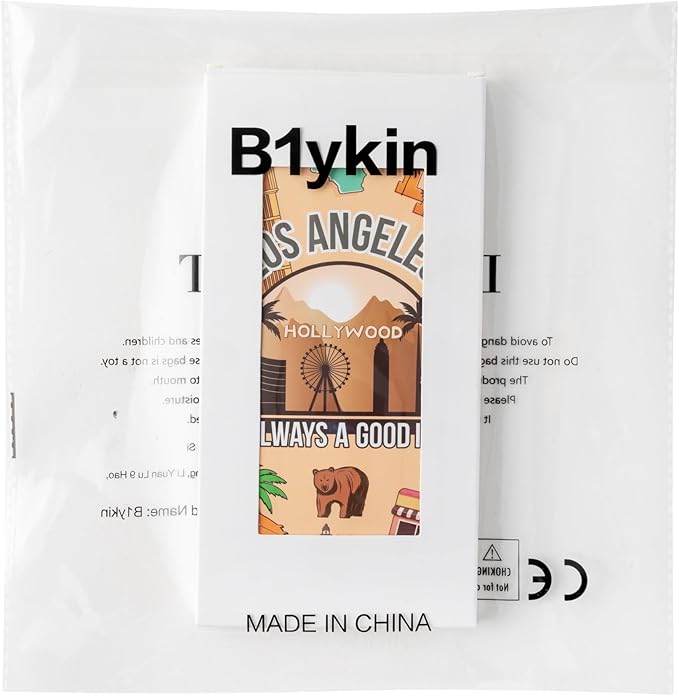 B1ykin Sticky Notes Set - Cartoon Theme Cute Self-Stick Notes Pad Teacher Appreciation Gifts， Self-Adhesive Writing Memo Pages Sticky to Do Notepad for Kids Employee School Office (Los Angeles City)