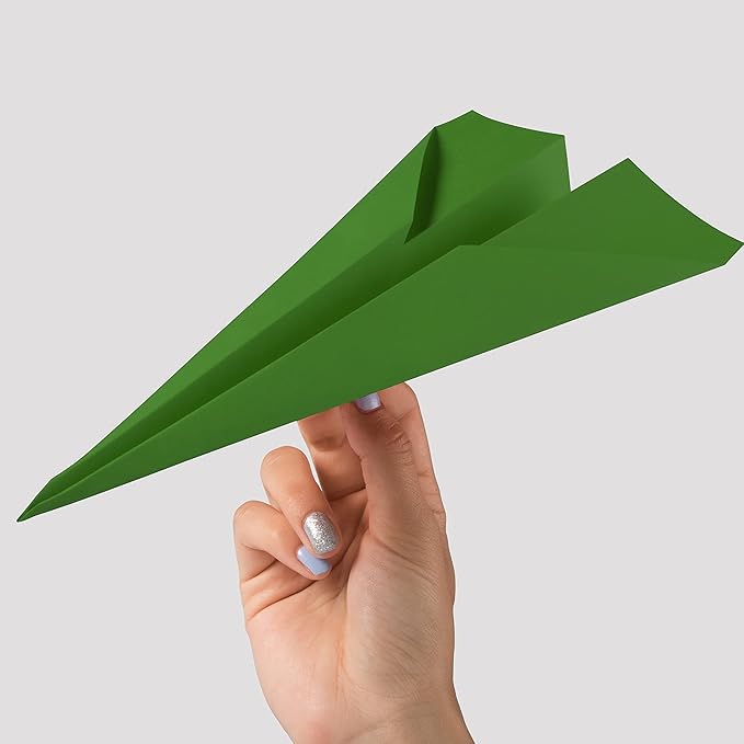 JAM PAPER Colored 24lb Paper - 90 gsm - 8.5 x 11 - Green Recycled - 50 Sheets/Pack