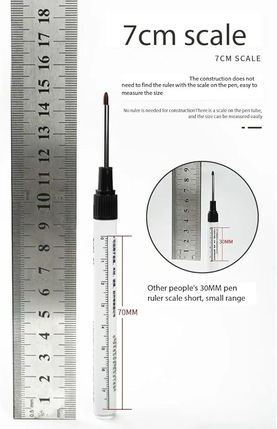 Long Head Deep Hole Marker Pens, 2024 Upgrade, Permanent, Quick-dry, Waterproof Long Nib, Colorful Carpenter Deep Reach Markers, 4 Color Set, Black/red/green/blue