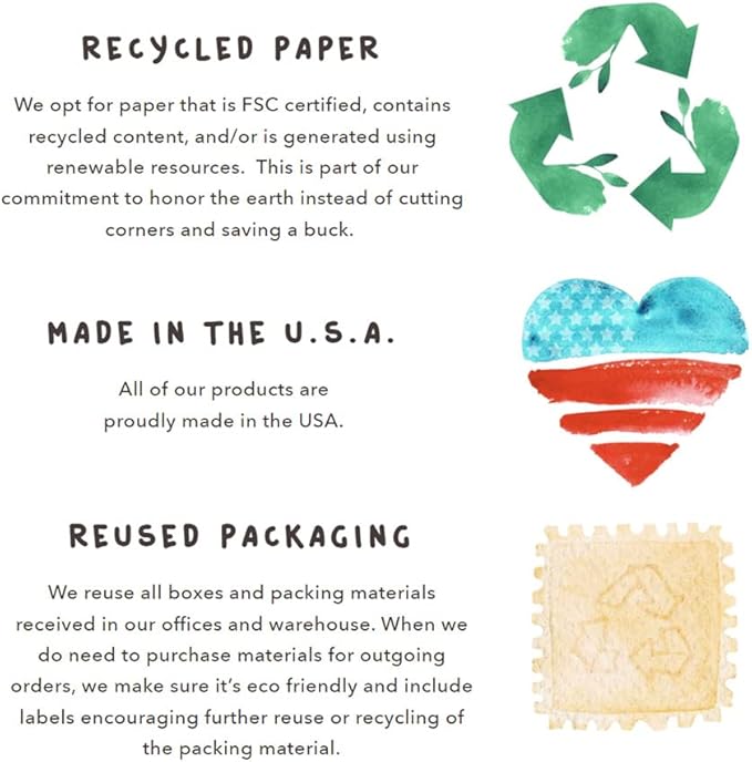 Advice from Nature 3 Bookmark Neighborhood Friends Set, Laminated with Glossy Finish, Printed on Recycled Paper - Cat, Dog, Squirrel (AMBM-NEIGFR)