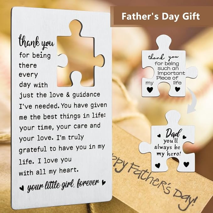 llxxeyopqdxz Thank You Dad Gifts from Daughter, Wallet Card Insertion, Dad Appreciation Gift, Christmas Gifts for Dad from Daughter, Happy Birthday Dad Gift Card, Thanksgiving Day Gift for Dad.
