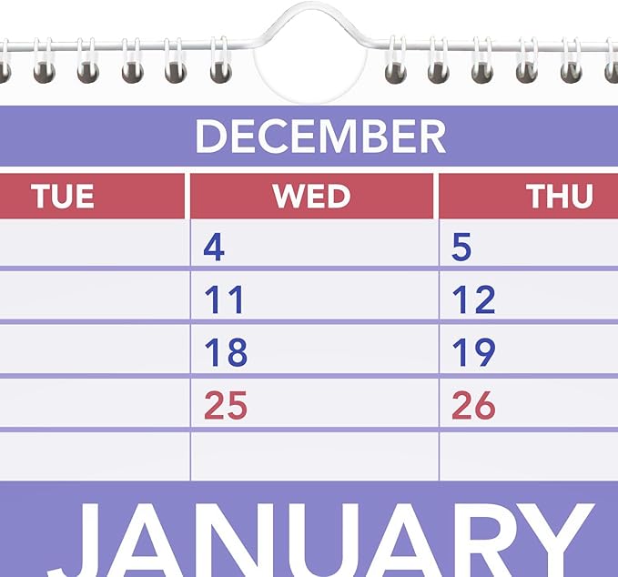 AT-A-GLANCE 2025 Wall Calendar, 15-1/2" x 22-3/4", Large, 3-Month Reference (PM62825)