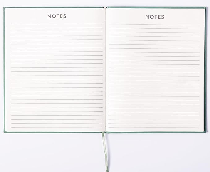 Eccolo 2025 Large Agenda Planner, 12 Month, Yearly, Monthly & Weekly Pages, Habit & Gratitude Tracker (Hardcover - 8 x 10")