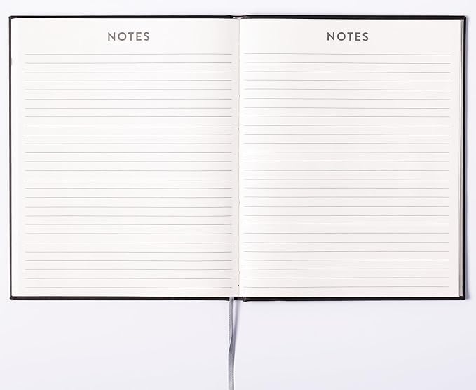 Eccolo 2025 Large Agenda Planner, 12 Month, Yearly, Monthly & Weekly Pages, Habit & Gratitude Tracker (Hardcover - 8 x 10")