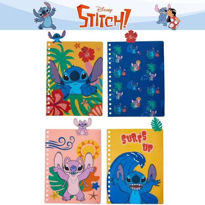 Innovative Designs Stitch Tab Journal Notebook, Spiral Bound, 96 Lined Pages, 8 x 7 inches, Yellow