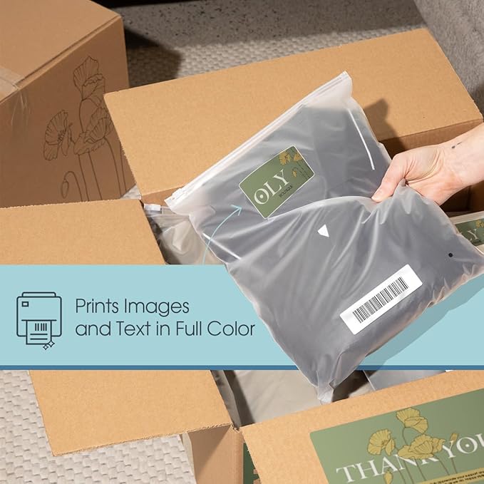 3 1/2" X 5" Matte White Printable Labels Compatible with Inkjet and Laser Printers - 250 Sheets, 1000 Stickers for Shipping, Mailing, and Organization - Spartan Industrial