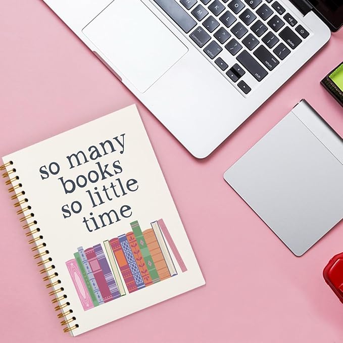 Book Club Gifts Notebook for Women, Cute Book Club Gifts, Christmas Book Lover Gifts for Women, Journal Motivational Gifts for Teacher Book Club Librarian Bookish 5.5x8.3