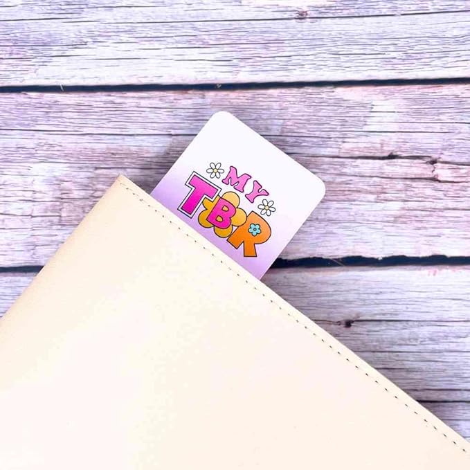 10PC Bookmarks for Women, Cute Colorful Bookmark for Book Lovers Reading Accessories Book Marks Laminated Plastic Cool Design Motivational Affirmation Summer Notebook Novelty for Girls