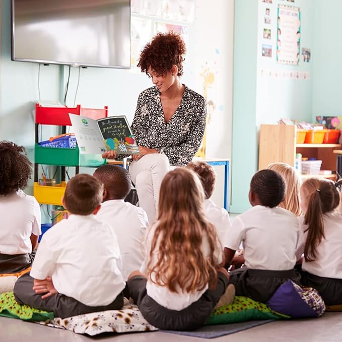 Tree-Free Greetings Teacher Appreciation Cards - Artful Designs - 1 Card + Matching Envelopes - Made in USA - 100% Recycled Paper - 5"x7" - Lighthearted, For Teacher, Never Be Erased (GO64415)