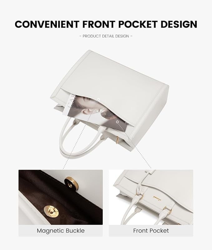 LOVEVOOK Laptop Tote Bag for Women, Office Work Bag Briefcase fit for 15.6 inch Laptop, Large Capacity Teacher Bag Handbag