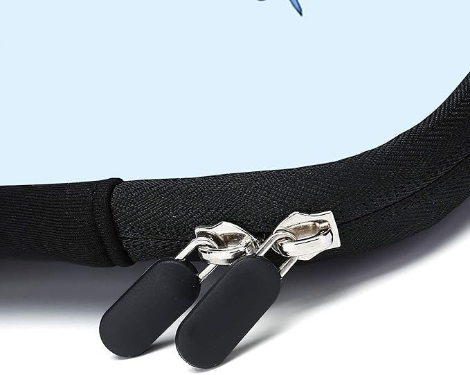 11.6 12 12.1 Inch Laptop Carrying Bag Protective Chromebook Case Pouch Netbook Notebook Ultrabook Bag Tablet Sleeve Cover Travel Briefcase with Handle For Men Women (panda)