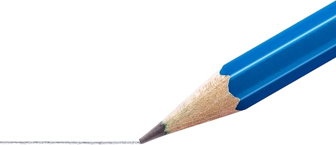 STAEDTLER Mars Lumograph F Graphite Art Drawing Pencil, 6 Pencils