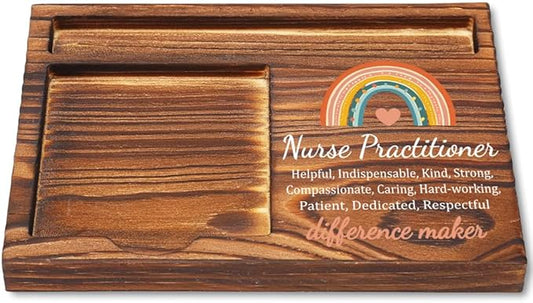 Nurse Practitioner Sticky Note Holder, Thank You Nurse Practitioner Gifts, Nurse Practitioner Appreciation Gifts, Nurse Practitioner Office Decor Self-Stick Note Pad Holders YB370