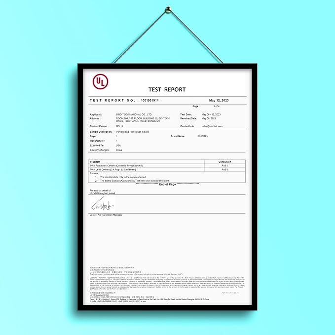 Binditek 15 Pack 8 Mil PVC Binding Presentation Covers, Semi-Transparent Binding Front Covers with Cube Pattern, 8-1/2 x 11 Inches Report Covers, Letter Size, Square Corners, Un-Punched