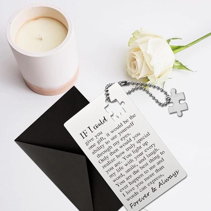 llxxeyopqdxz Wallet Inserts - Engraved Anniversary Card Gifts for Couples & Lovers