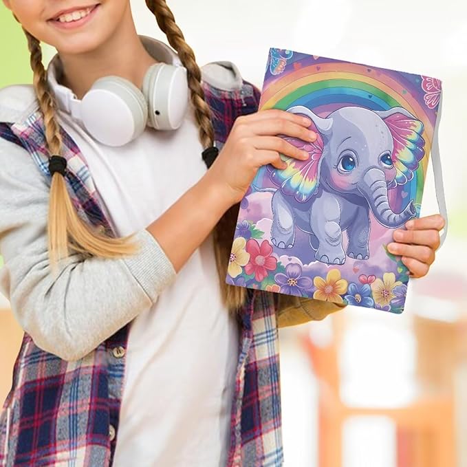 Gomyblomy Sea Turtle Book Covers Book Sox Stretchable Book Protector 9-11 Inch Book Sleeve Cover Suitable for Most Hardcover/Paperback Books, Reusable Book Jackets for Book Lovers