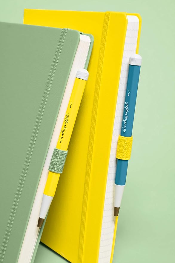 LEUCHTTURM1917 - Drehgriffel Writing Pen (Powder) - Ballpoint Pen with Royal Blue Ink Included