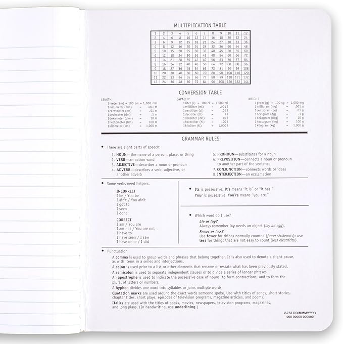 Mead Composition Notebooks, 12 Pack, Wide Ruled Paper, 9-3/4" x 7-1/2", 100 Sheets per Comp Book, Black Marble (72936)