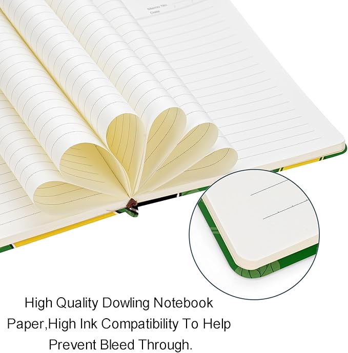 AKA Sorority Gift Leather Notebook for Women Girls Pink and Green Greek Sorority Journal Notebook Sisterhood Graduation Gift (1932)