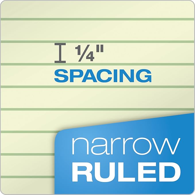 Oxford 1-Subject Kraft Notebook, 5" x 8", Narrow Rule, Kraft Cover, Green Tint Paper, 80 Sheets (25-401R)