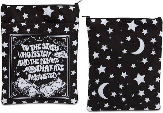 Crescent City Inspired Book Sleeve Velaris Gift Book Lovers Gifts Book Covers for Paperbacks Bookish Gift (to The Stars bs)