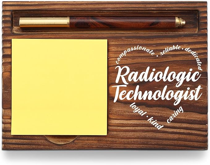 Radiologic Technologist Sticky Note Holder, Radiologic Technologist Gift, RAD Tech Appreciation Gift, Nurse Week Gifts Radiology Desk Self-Stick Note Pad Holders TZP42
