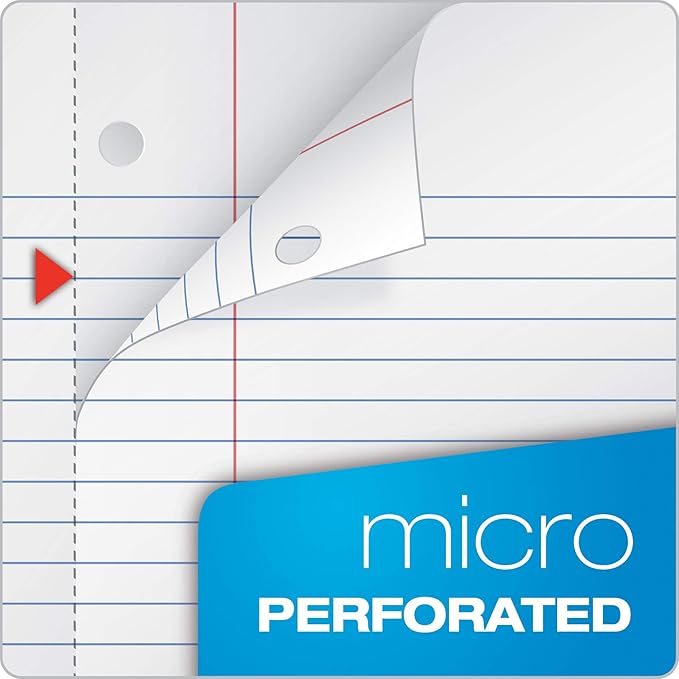 Oxford Spiral Notebooks, Bulk College Ruled Spiral Notebooks for School, 1-Subject, College Ruled Paper, 70 Lined Sheets, 24 per Pack, 3-Hole Punch, Colors May Vary (65021)