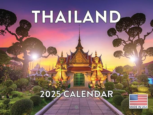 Thailand Calendar 2025 Monthly Wall