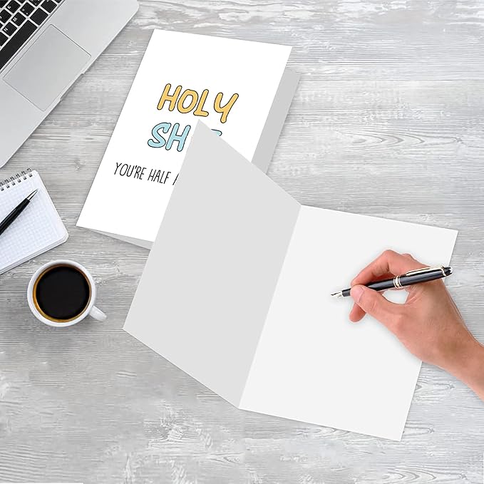 Funny 50th Birthday Card, Rude 50 Years Old Birthday Card for Friend Him Her, 50 Birthday Gift for Men Women