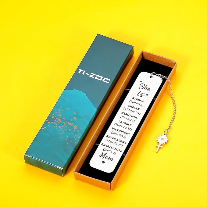 Gifts for Mom from Daughter Son Birthday Bible Bookmark for Women Mothers Day Valentines Christmas Gifts for Mother Mommy Mom to Be Bonus Mom Grandma from Teens Kids Book Lovers Sentimental Gift Idea