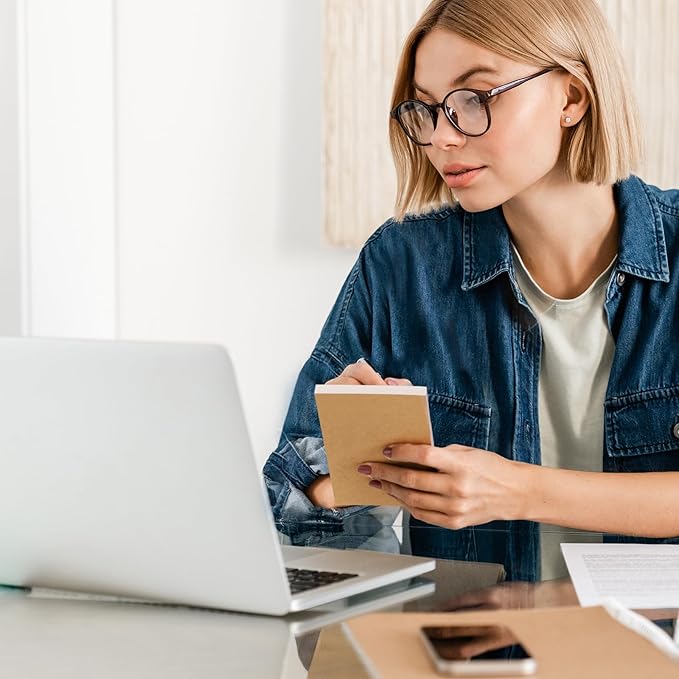 20 Pack Lined Memo Pads 4”x6” Note Pads - 100 Sheets Each Lined Paper Notepad- Small Memo Scratch Pad Writing pads