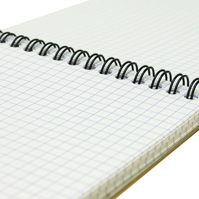 Rhodia Wirebound Pad 6X8.25 Black Grid