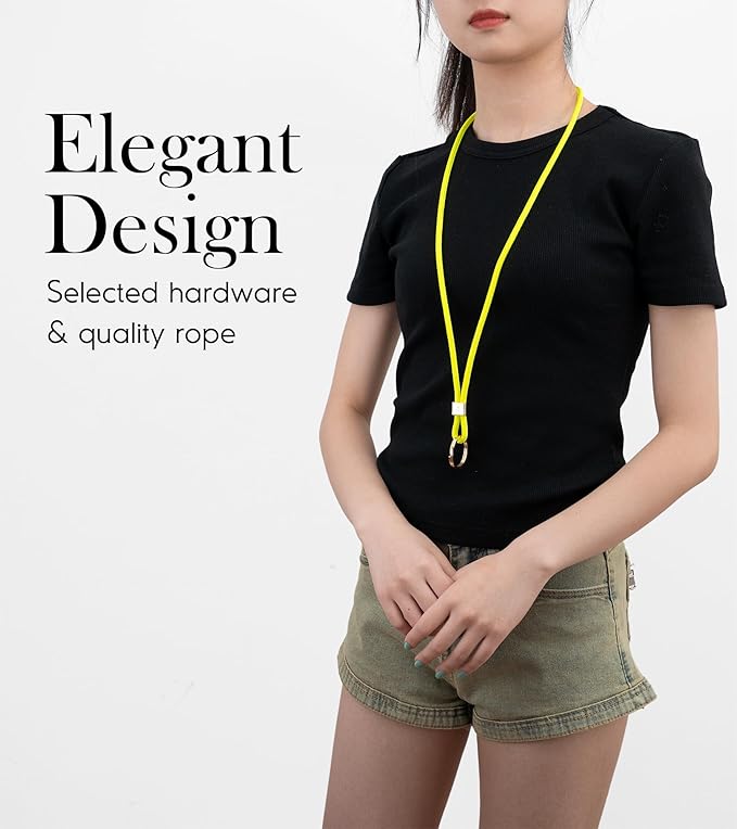 SENLLY Neck Lanyard Strap for Keys, Original Minimalist Design KeyChain Holder