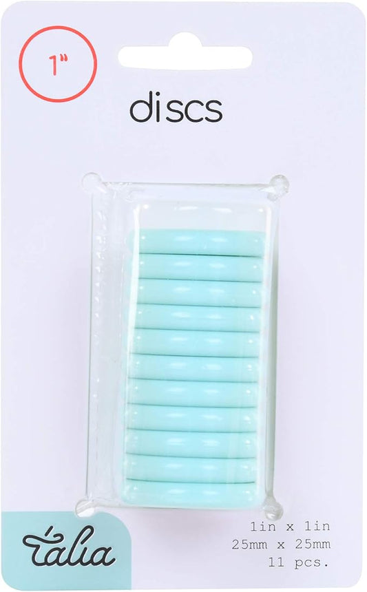 Talia Discbound Notebook - Discs (Summer Blue, 1Inch)