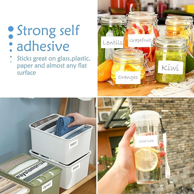 2” x 4” Shipping Address Labels, 1000 Count Adhesive Stickers Labels for Laser/Inkjet Printer, 10 per Page [Paper 8.5" x 11"] Printable Mailing Labels